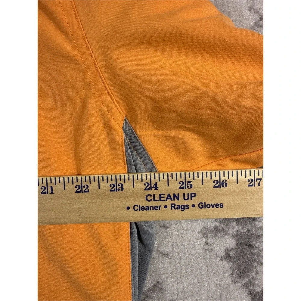 Bimini Bay Shirt Mens Size Extra Large Orange Pockets Fishing Performance‎